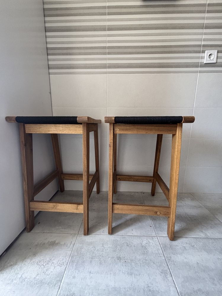 2 Bancos altos Sklum - Queluz