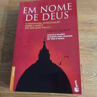 vendo livro Em nome de Deus