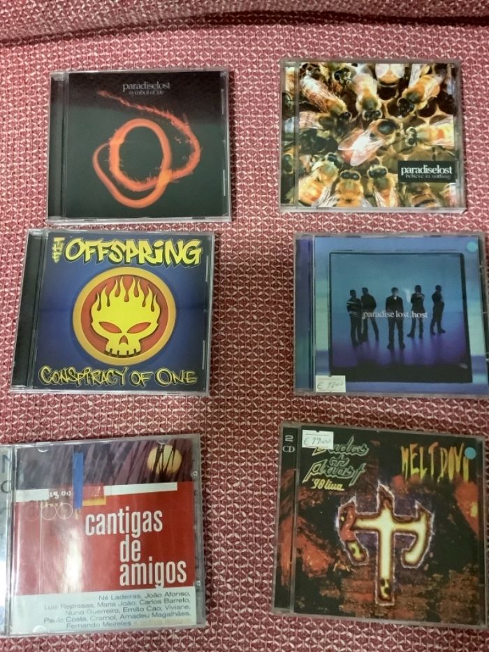 CDs metal - rock - outros