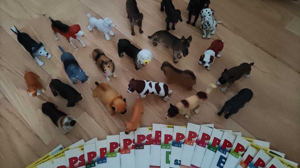 Kolekcja Psy figurki