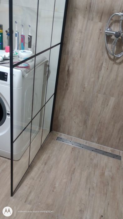 Ścianka prysznicowa  loft