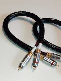Межблочный кабель 2RCA-2RCA 0,5м Cordial CSF 450