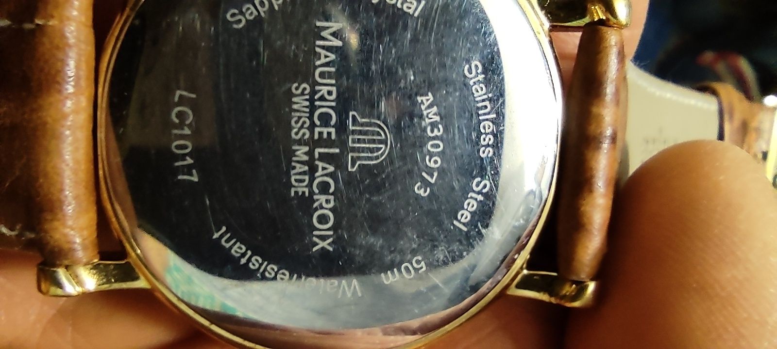 Часы Maurice Lacroix Швейцария кварц.