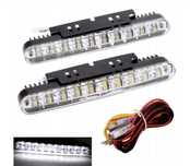 Światła do Jazdy Dziennej LED z KIERUNKOWSKAZEM DRL 60 LED Komplet #12