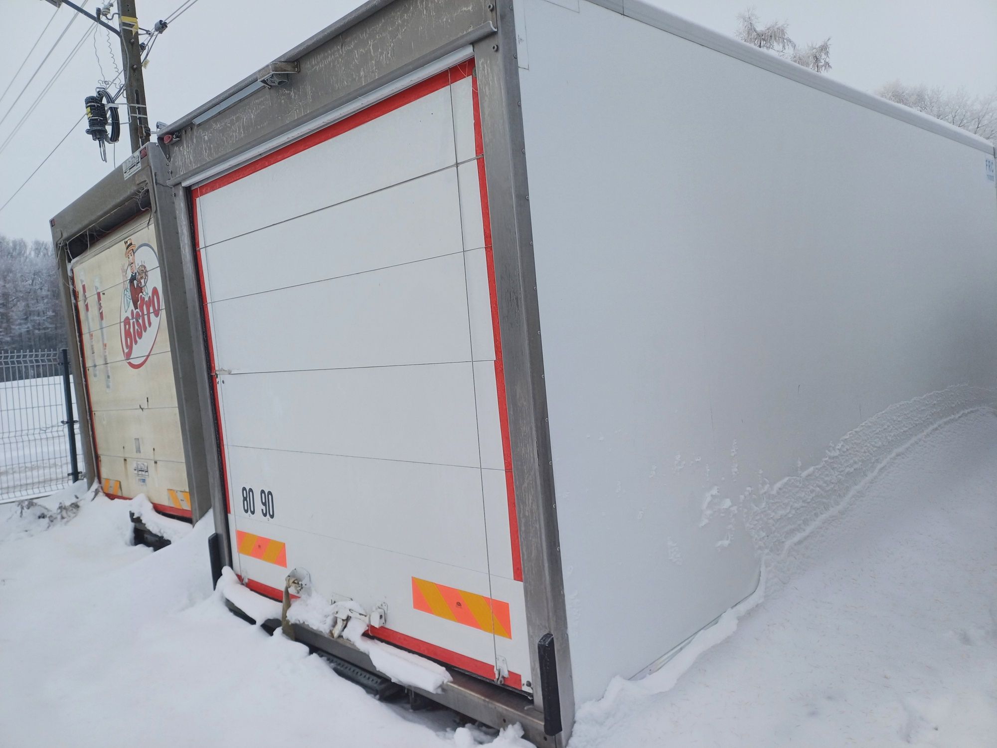 Chłodnia Kontener 6.5m ładny czysty z transportem transportem