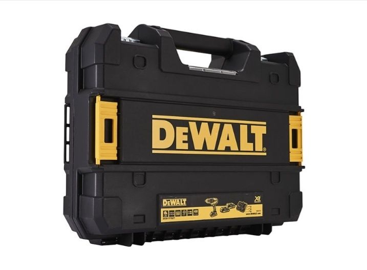 Безщіткова дрель-шуруповерт DeWALT DCD777S2T-QW 18V 2×1.5Ah