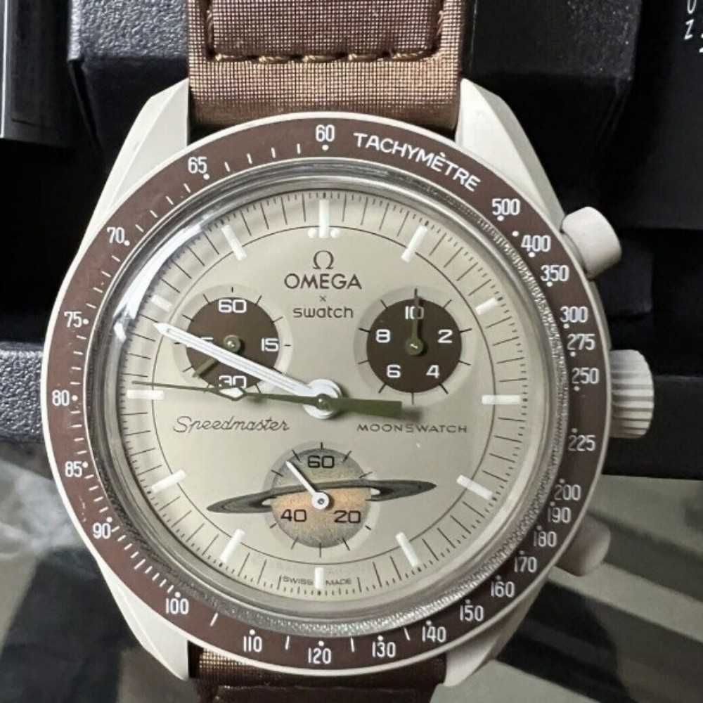MoonSwatch Saturn SO33T100 – Limit. Edycja Omega x Swatch