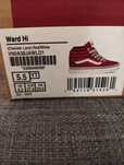 Buty sportowe, trampki Vans Ward HI Red, 37