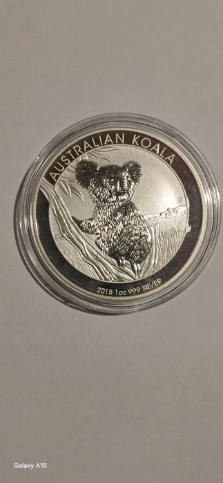 Moeda prata pura 1 onça 2016