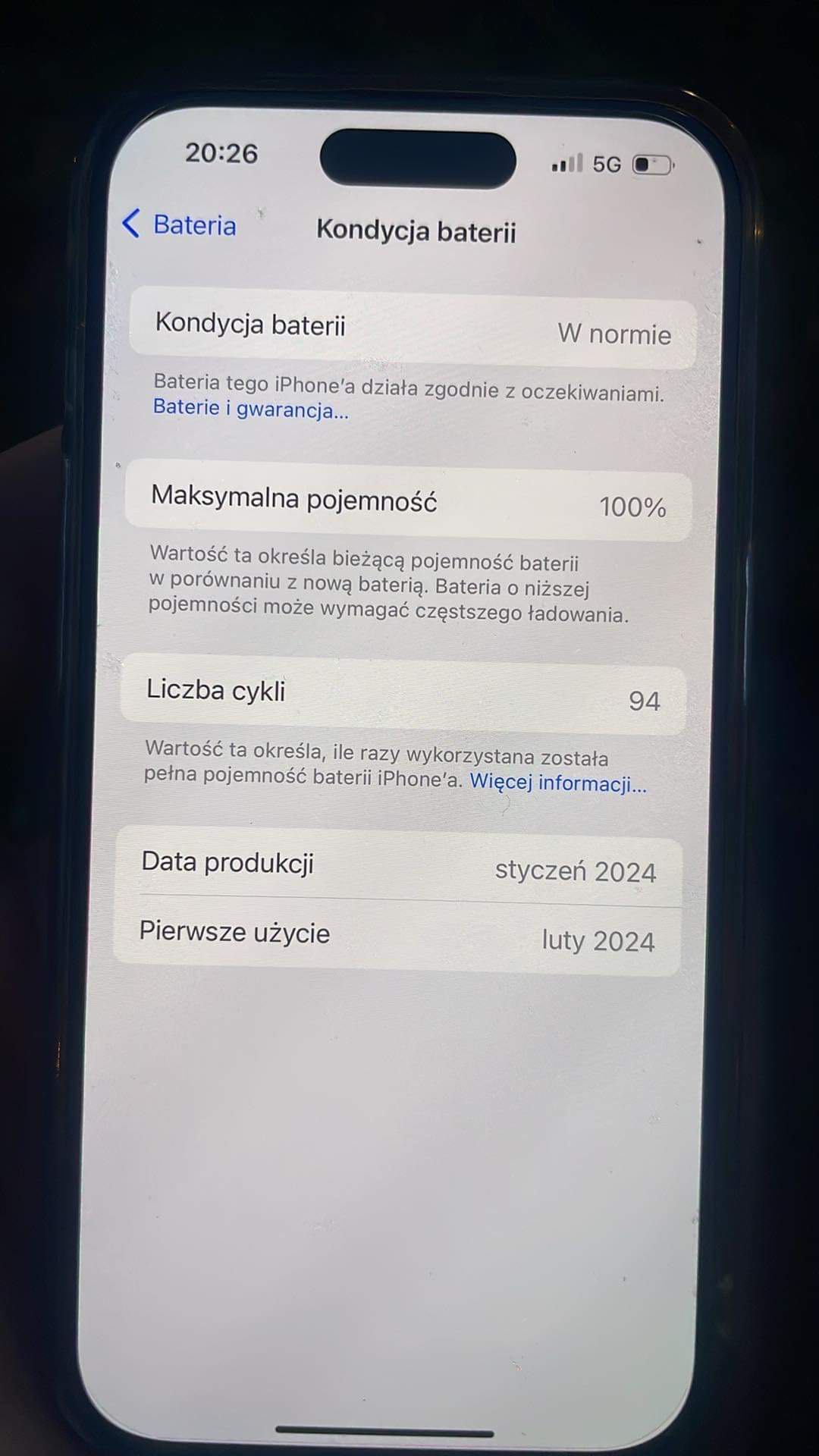 iPhone 15 pro 128gb nowy