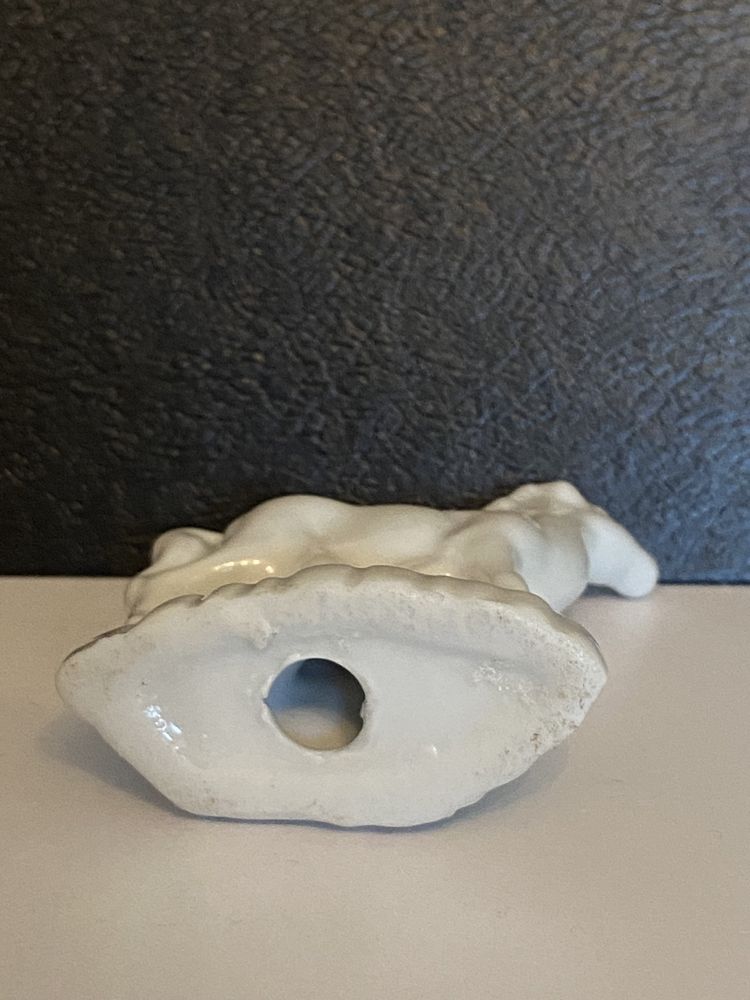 Figurka biały koń porcelana