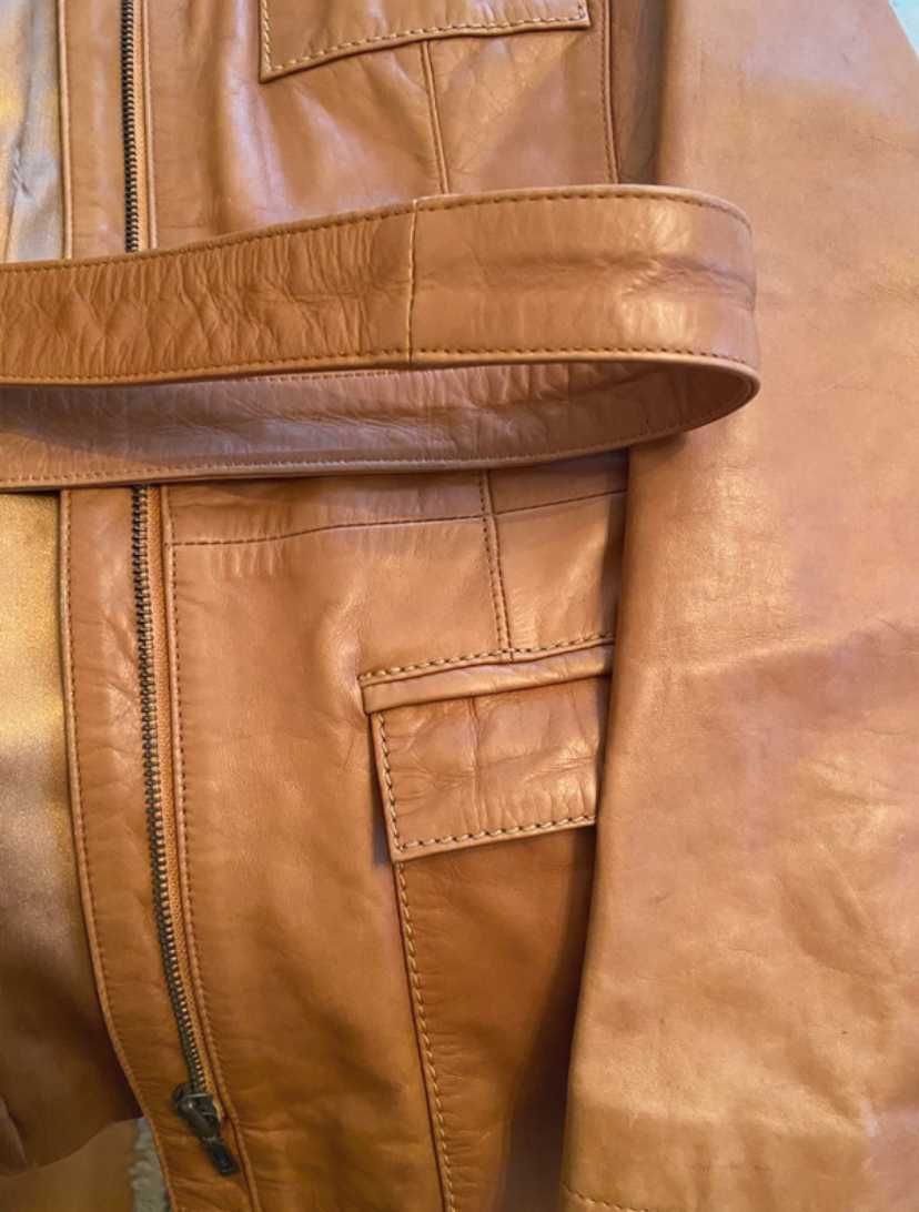 Genuine Leather jacket (cortefiel-size g)