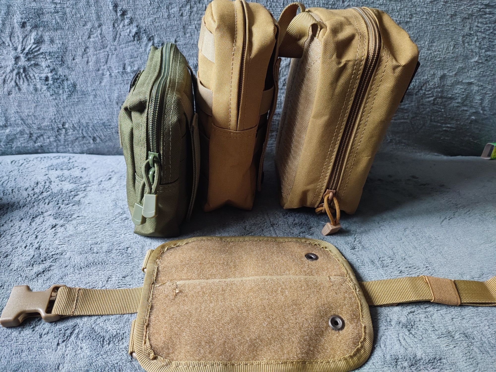 Zestaw toreb wojskowych (molle pouch)