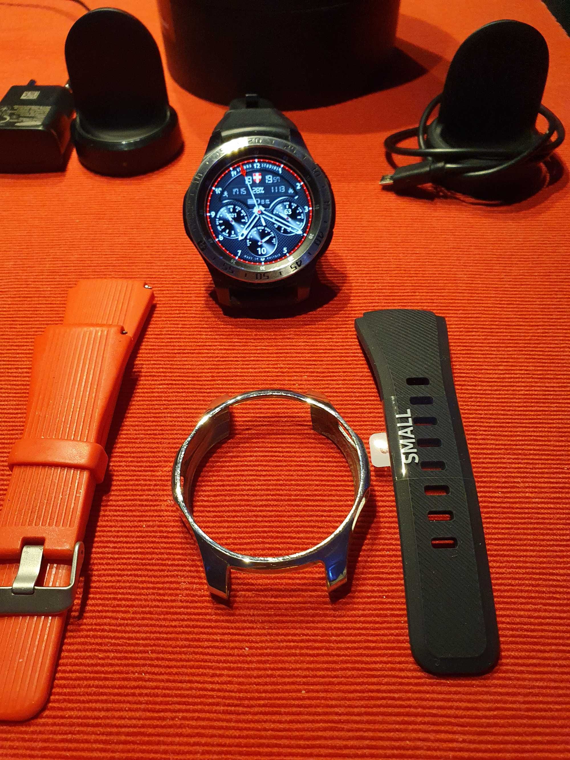 Samsung Gear S3 Frontier + dodatki super stan!