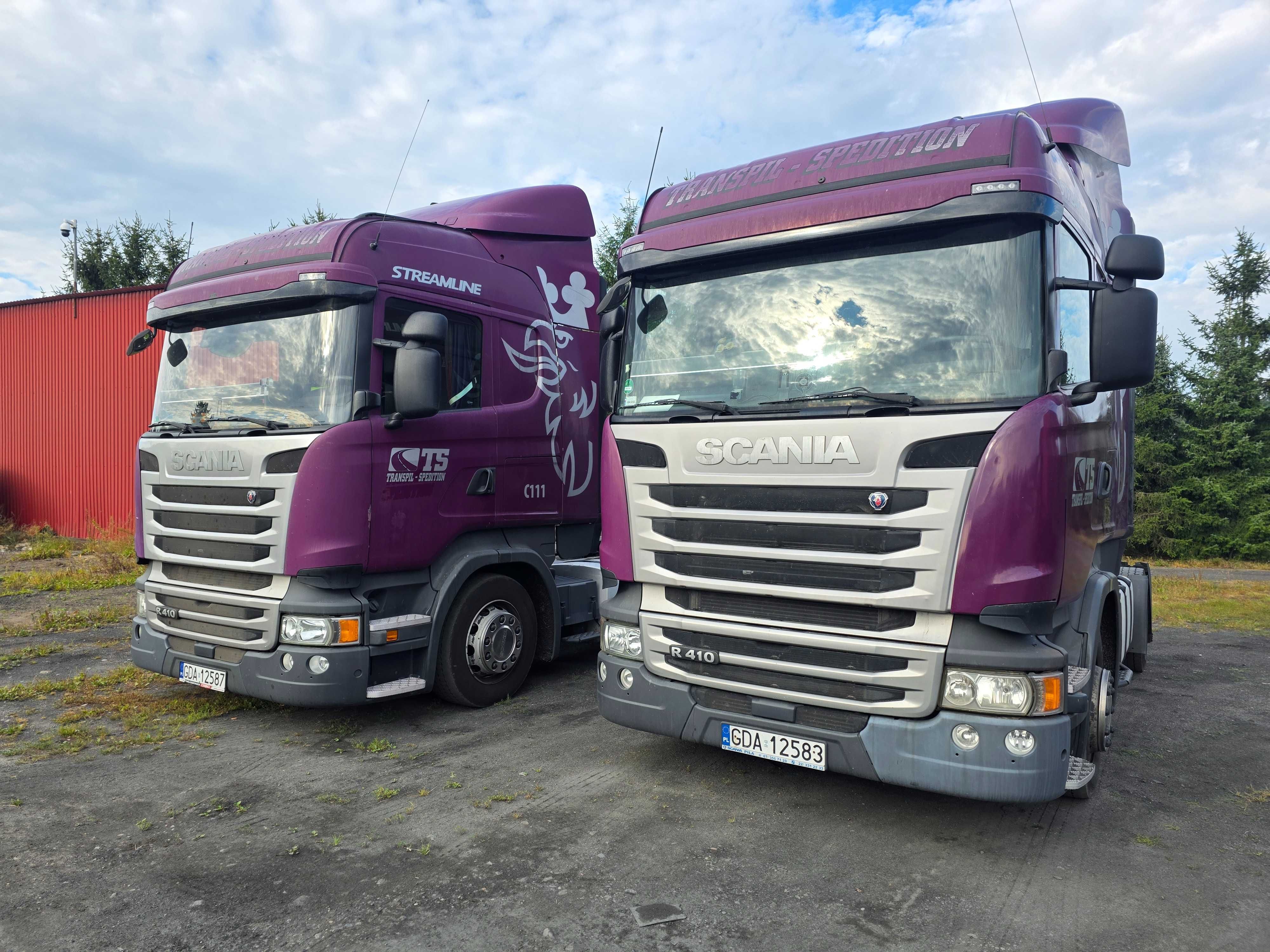 Scania R410 lowdeck 2017 / NOWY TACHOGRAF