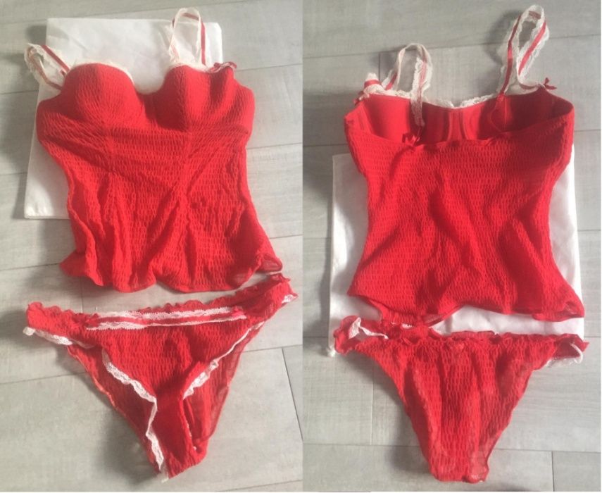 Intimissima - Conjunto vermelho sexy