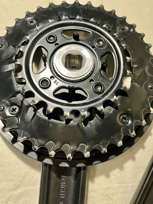 Korby MTB PROWHEEL 2s 36t 26t 6/7/8 175mm kwadrat + suport