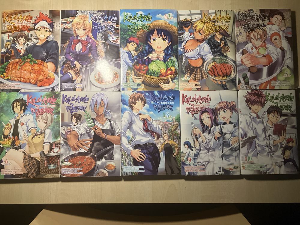 Manga Kulinarne Pojedynki Shokugeki no Souma