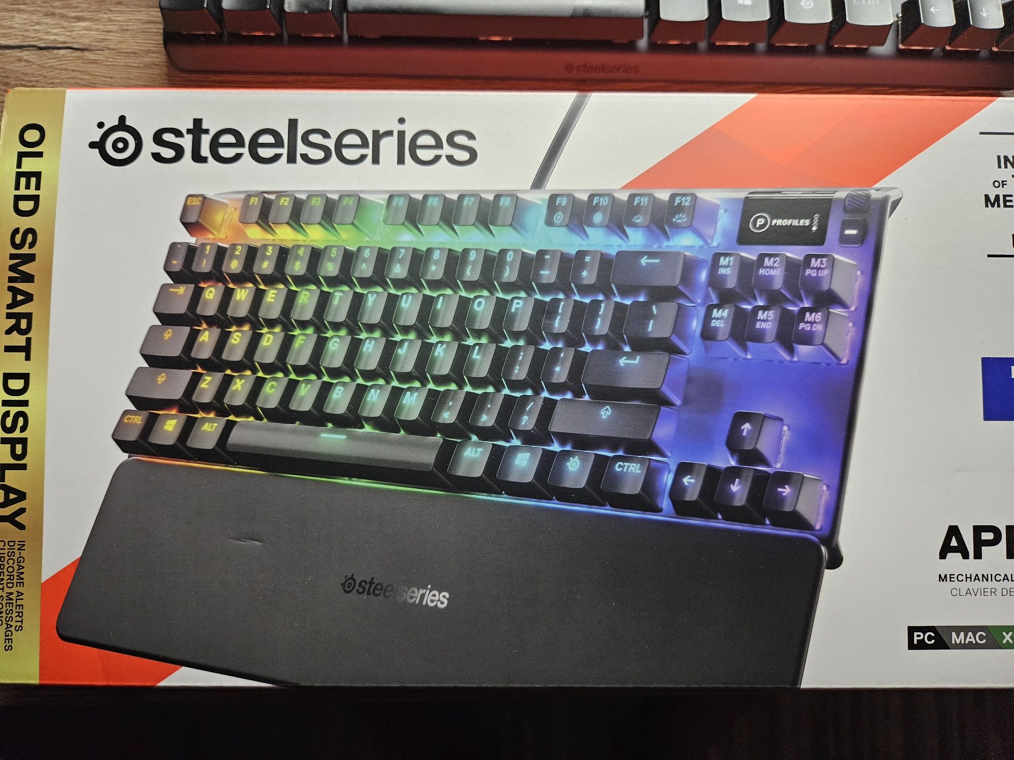 Klawiatura SteelSeries Apex 7 TKL Blue Switch