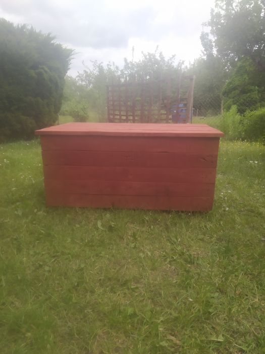 Skrzynia Drewniana solidna deska