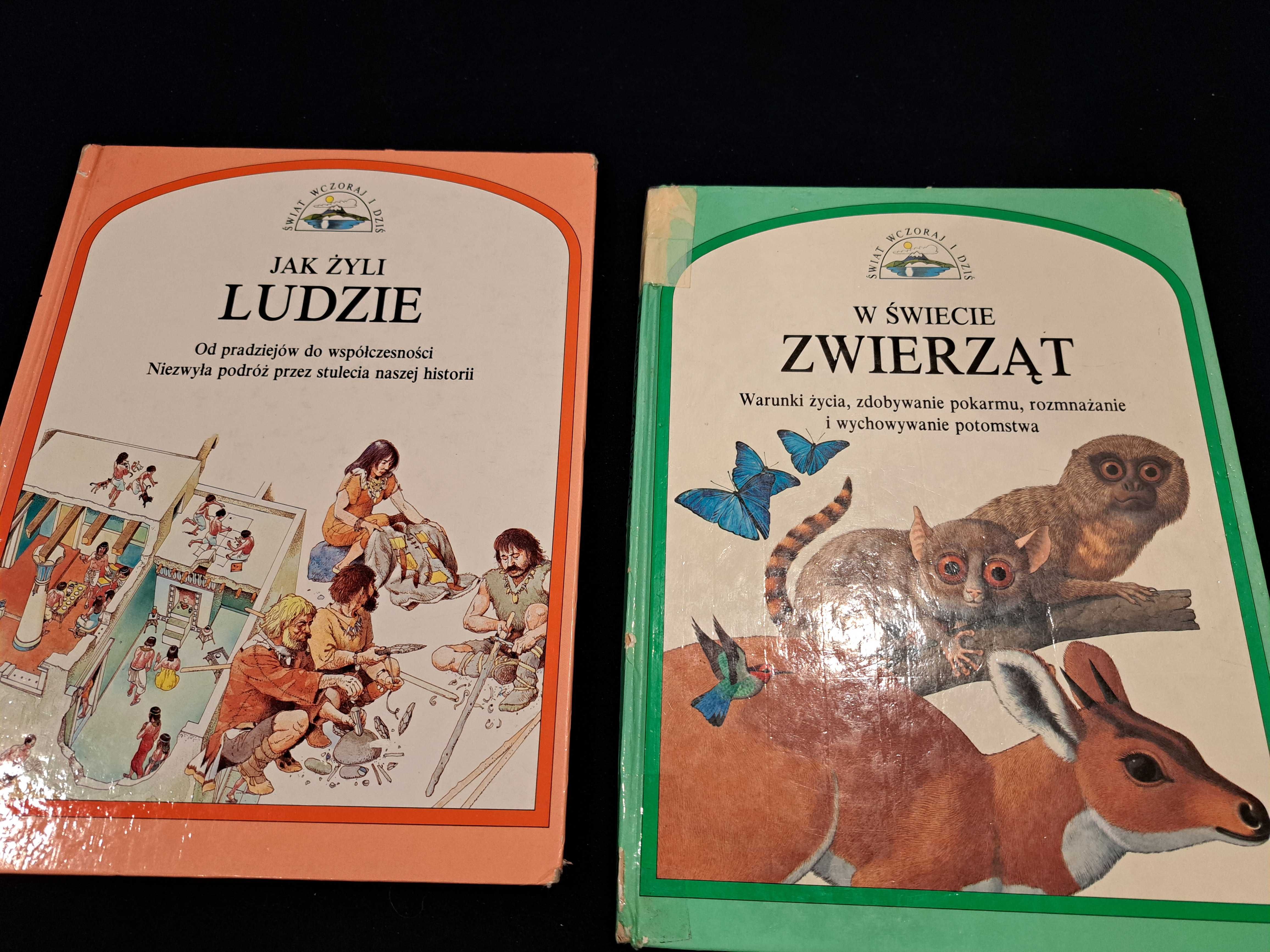 Seria Świat Wczoraj i dziś. "Jak żyli ludzie?", "W świecie zwierząt"