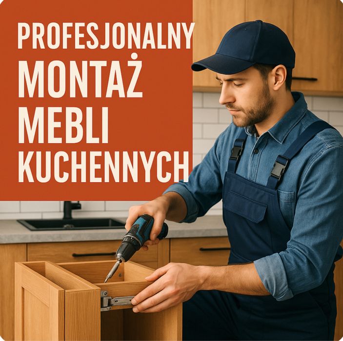 Profesjonalny montaż mebli kuchennych, kuchnie,łóżka, szafy,komody
