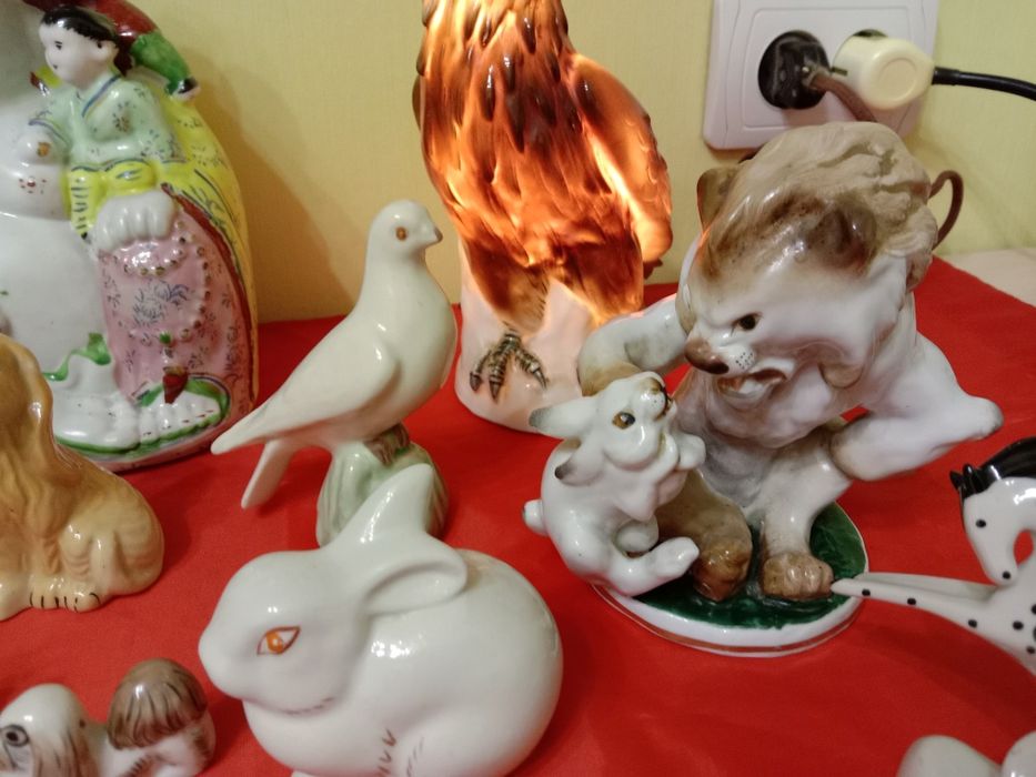 Статуэтки. Фигурки. Фарфор.