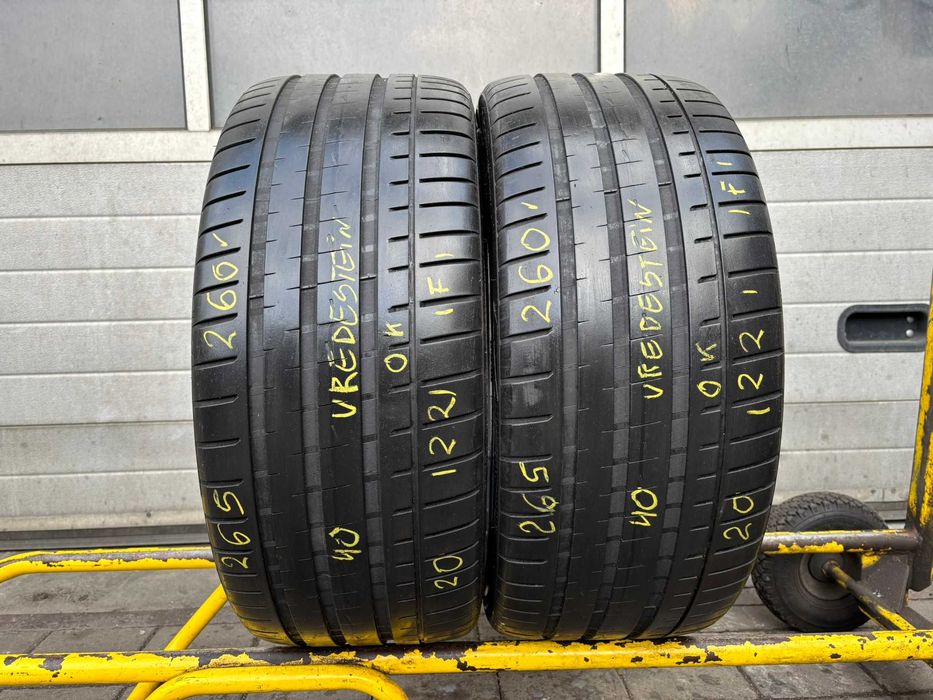 2X Opony Letnie 265/40ZR20 104Y VREDESTEIN ULTRAC VORTI + 5.8MM 2022R