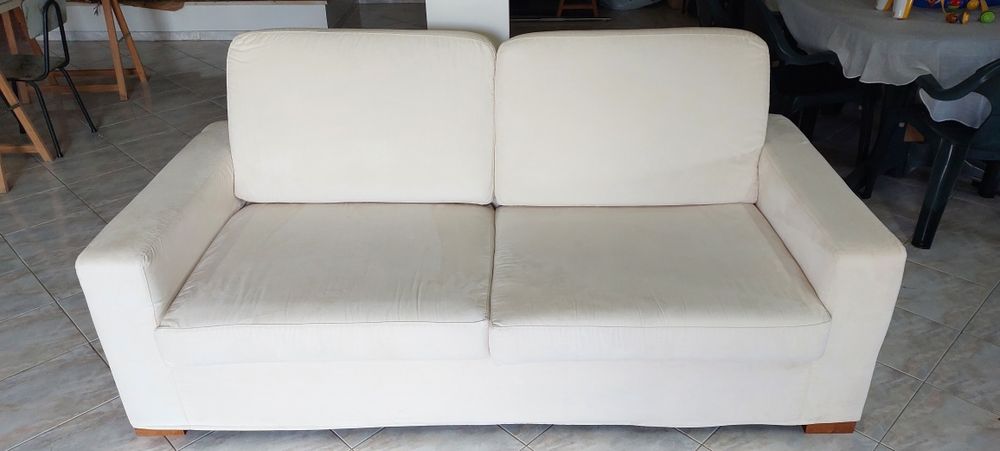 Sofá cama "pele pessego"
