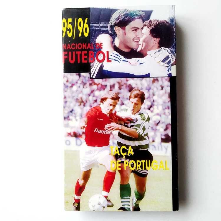 Cassetes VHS do Campeonato Nacional de Futebol 92 a 98