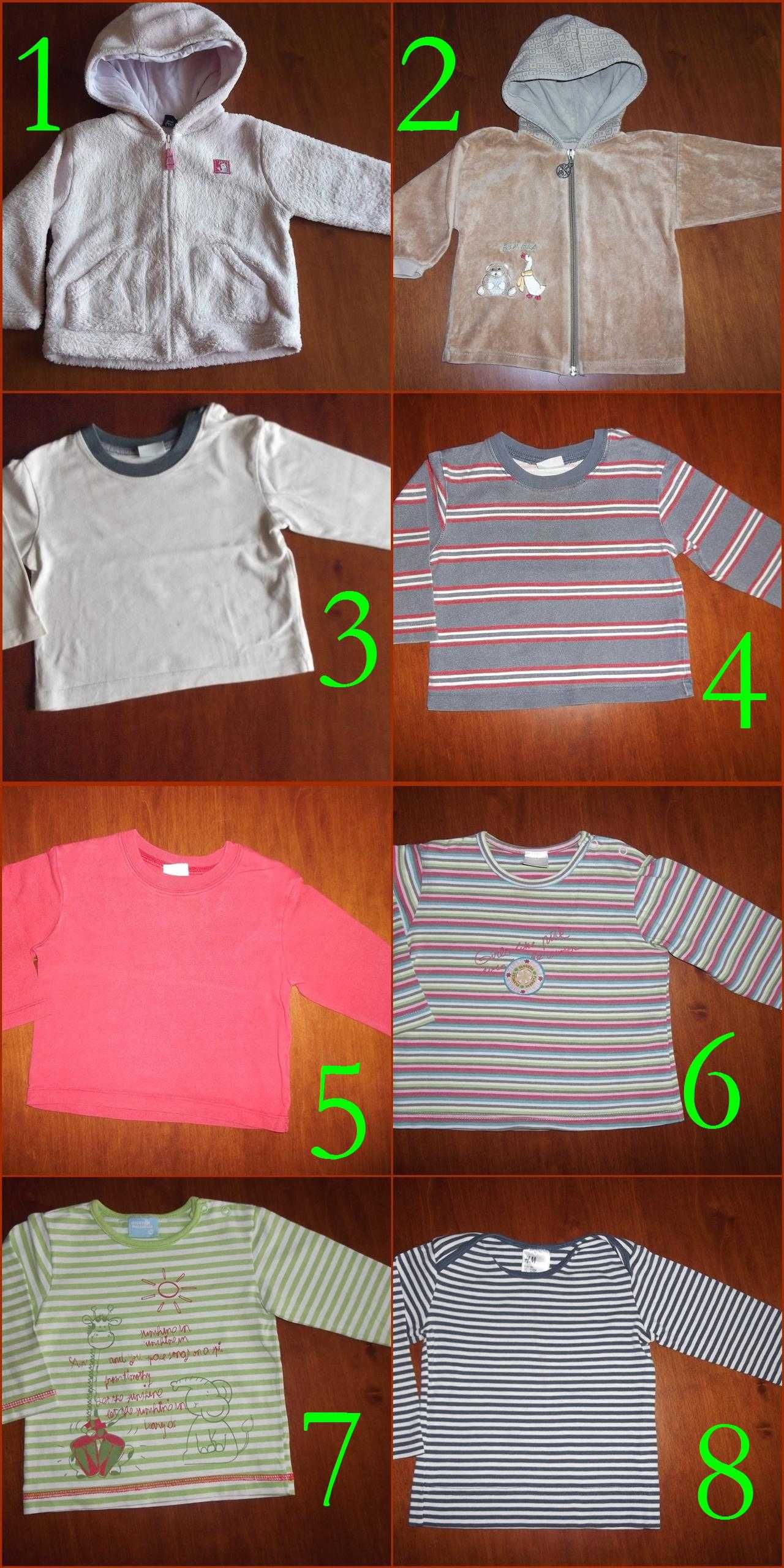 Paka / paczka 47 szt. Bluzka, kombinezon, kurtka, spodnie i inne (28
