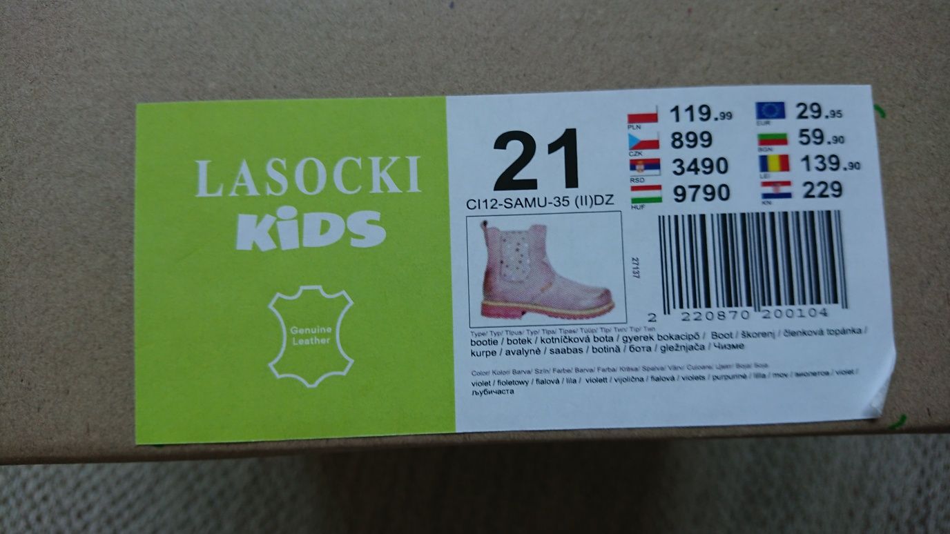 Kozaczki Lasocki Kids