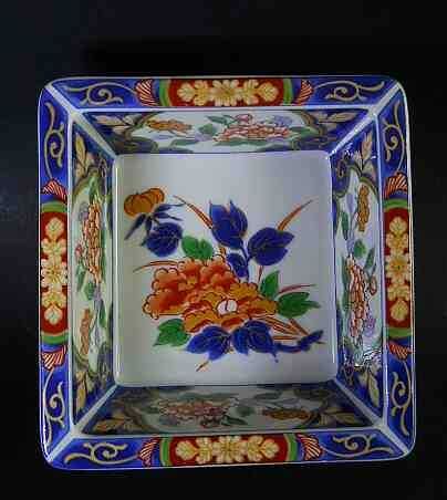 Винтажный Японский сервировочный фарфоровый набор для асорти