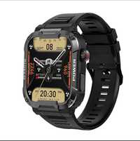 MELANDA 1.85 Outdoor Military Smart Watch Men Bluetooth Call Smart Wat