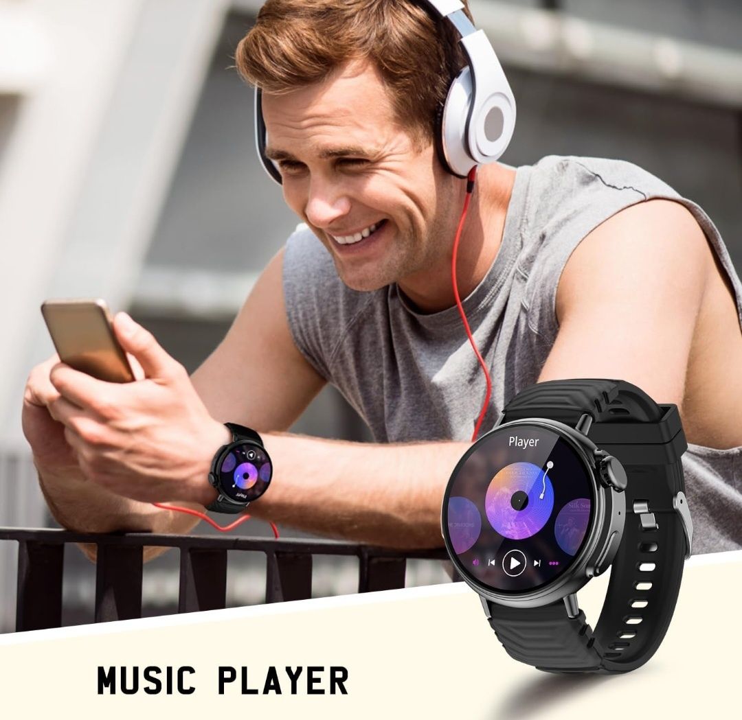 MISIRUN GT88 Ultra Smartwatch dla mężczyzn i kobiet z funkcją telefonu