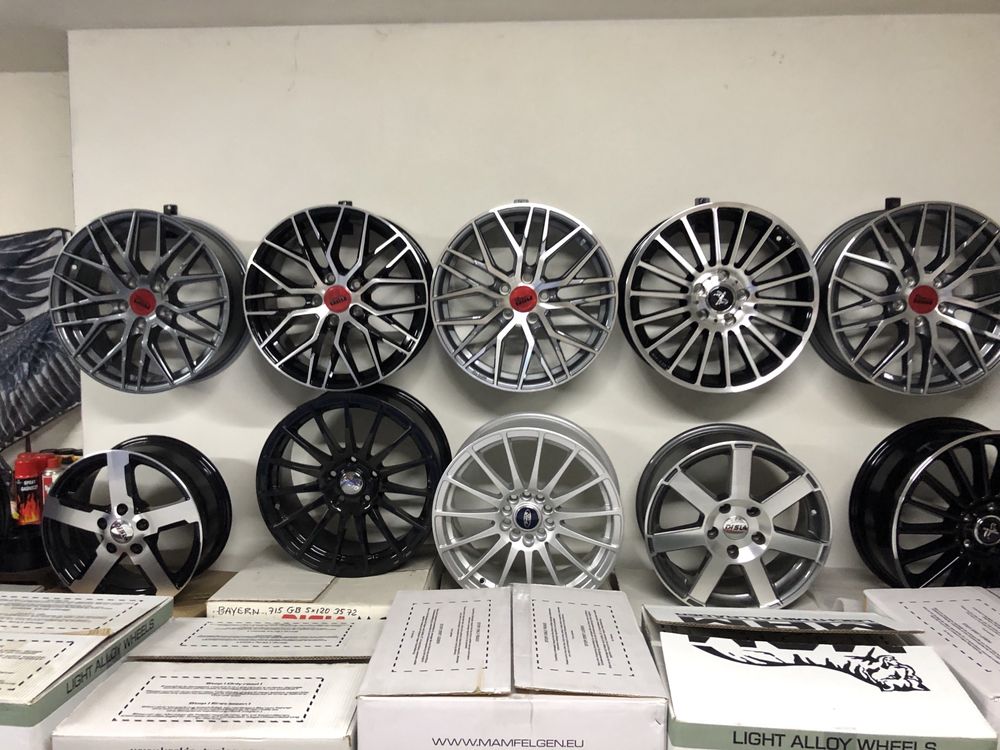 NOWE Alufelgi 5x120,5x114,5x112,,16,17 18,19,20,BMW,AUDI,inne