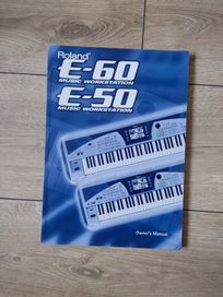 Roland e-50 owners manual