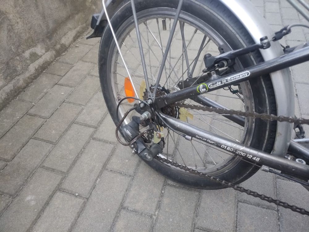 Rower oryginalny skladak Lizzard Light Alu.
