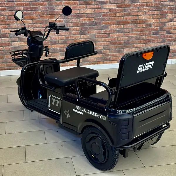 В наявності‼️Електричний трицикл  1200W-72V-23Ah