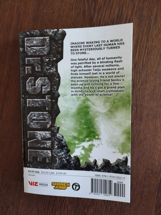 Dr. Stone (Volume 1, Inglês, Como Novo)