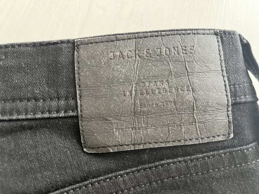Czarne jeansy Jack &Jones