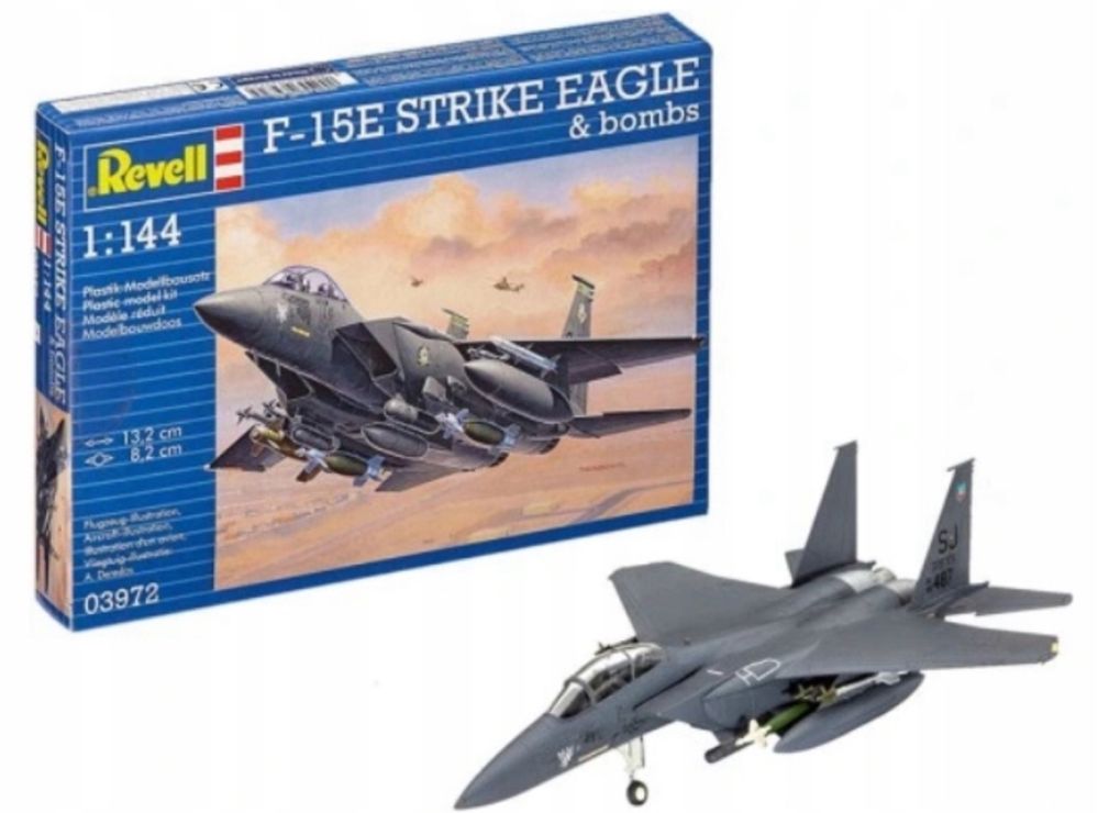 Model do sklejania Revell 03972 F-15E Strike Eagle