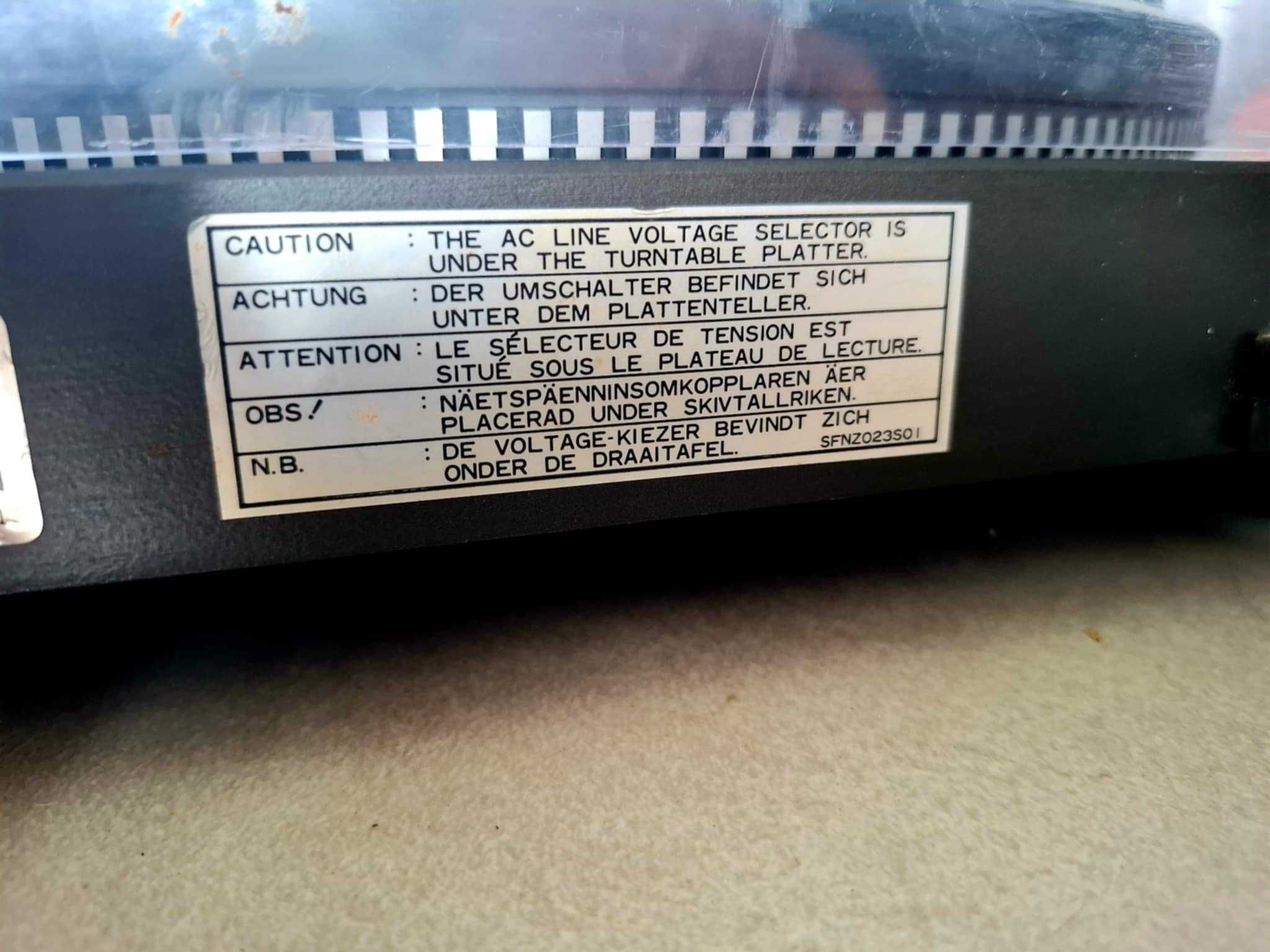 Gramofon Technics SL-Q2 BLACK