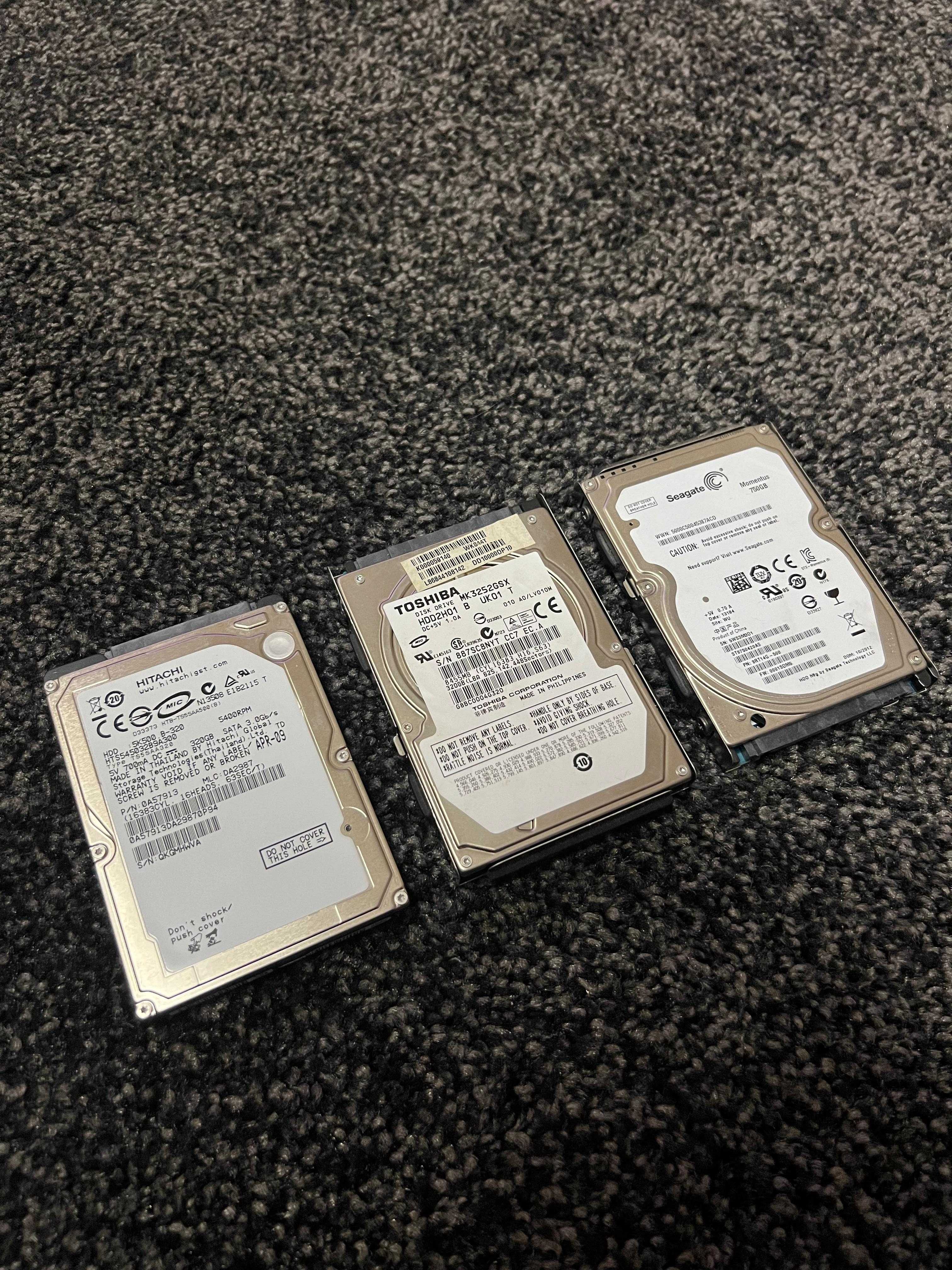 Discos Rígidos 2.5'' para Portáteis - como novos