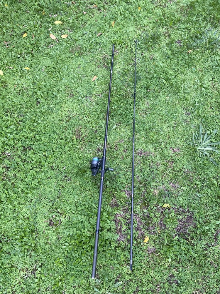 cana de pesca com tudo