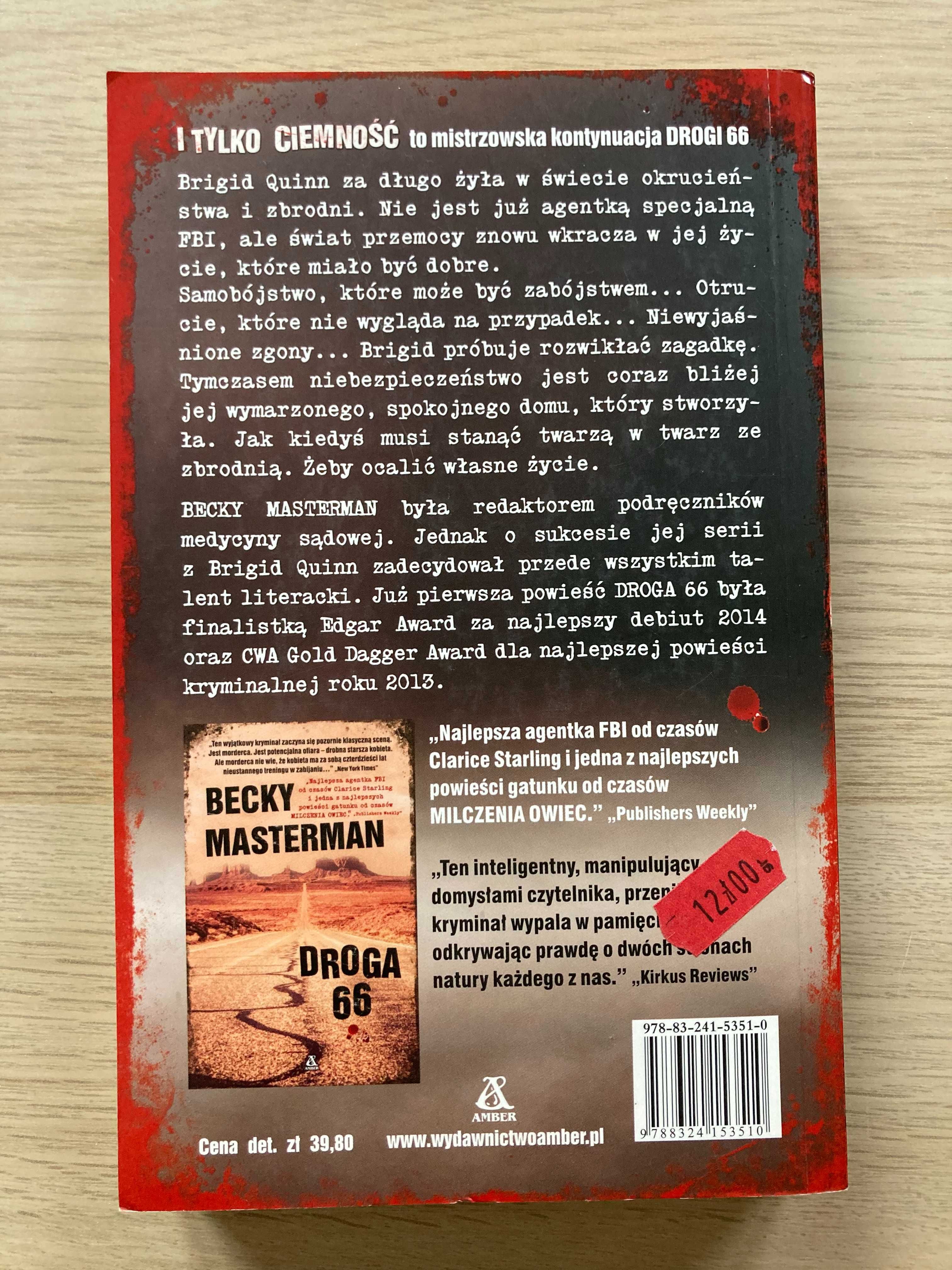 Masterman Becky-I tylko ciemność. Kryminał. Sensacja