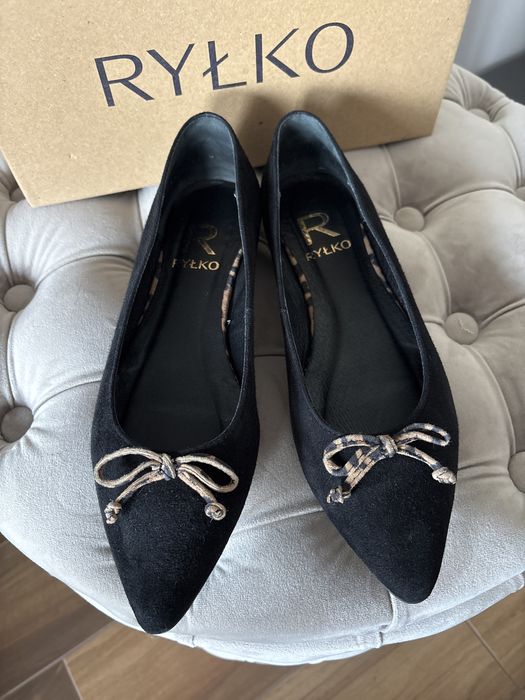 Baleriny Ryłko r. 37,5 stan idealny