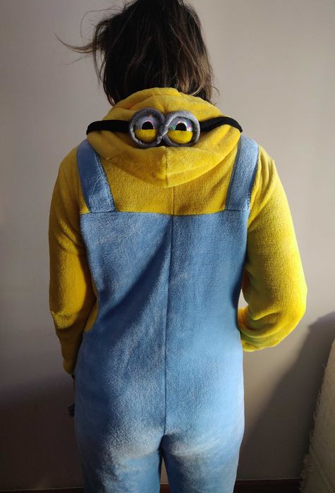 Fato macacão Minions (criança ou adulto)