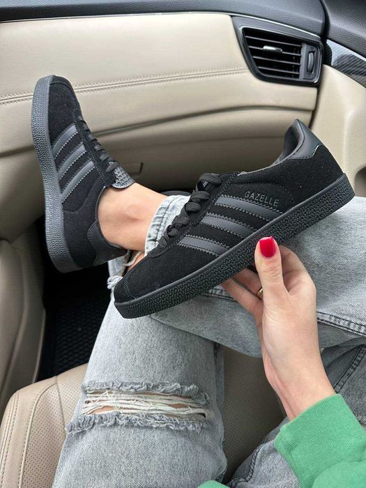 Кросівки Adidas Gazelle Full Black premium