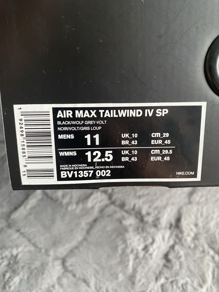 Buty Nike Air Max Tailwind IV SP